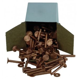 Western Rawhide Copper Rivets With Burrs