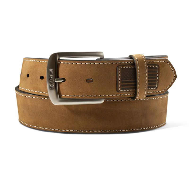 ariat-american-flag-patch-belt