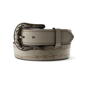Ariat Casanova Leather Belt - White