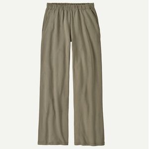 Women's Regenerative Organic Certified® Cotton Essential Pants - River Rock Green