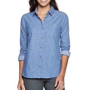 Toad & Co Women's Chambray Slub Shirt - True Blue