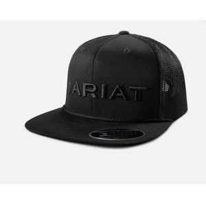 Ariat 3D Embroidered Ball Cap - Black