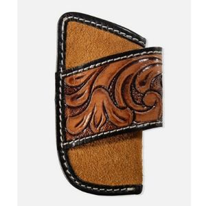 Nocona Roughout Knife Sheath - Brown