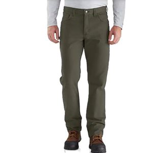 Carhartt Men's 5 Pocket Relaxed Fit Pant - Moss