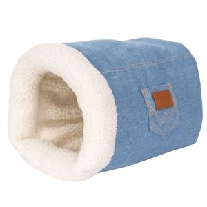 Wrangler Denim Pocket Dog Cave Bed
