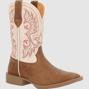Durango Women's Shyloh Western Boot - Tan / Peach