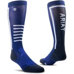 ariat-ariattek-slimline-boot-sock-estate-blue