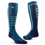 ariat-ariattek-slimline-boot-sock-saxony-blue-blue-opal