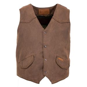 Outback Trading Men's Montana Vest - Brown