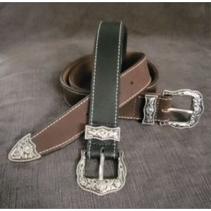 Keldon Women's Western Buckle And Tip - Black