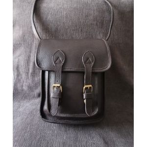 Keldon Leather Messenger Bag - Brown