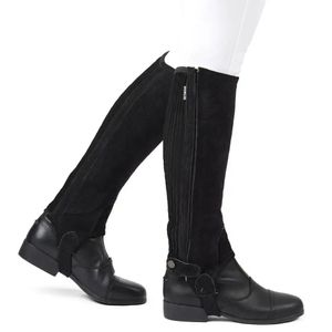 Dublin  Suede Half Chaps II - Black