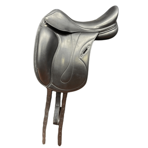 Used Equipe Oracle Dressage Saddle 17.5"/Med - Black