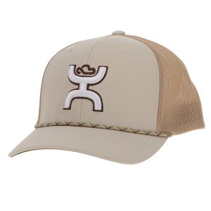 Hooey Sterling Trucker Cap - Tan/White/Brown