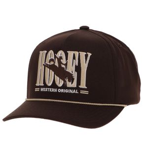 Hooey Wild Ride Trucker Cap - Brown/Tan/White