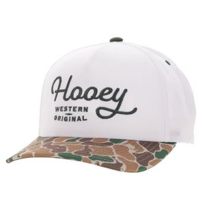 Hooey OG Trucker Cap - White/Camo