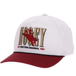 Hooey Wild Ride Trucker Cap - White/Red