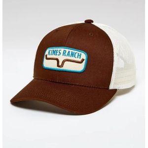 Kimes Ranch Unisex Rolling Trucker Hat - Brown