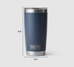 RAMBLER 20OZ TUMBLER Dimensions