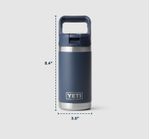 RAMBLER JR 12OZ BOTTLE  Dimensions