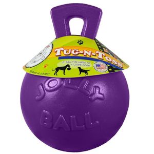 Jolly Ball Tug-N-Toss Dog Toy 8"