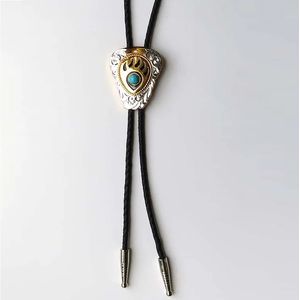 M&F Western Double S Bolo Tie - Bear Paw