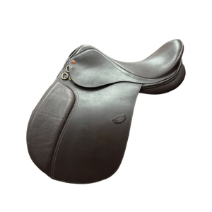 Used Santa Cruz Ascot All Purpose Saddle 17.5"/MN - Brown