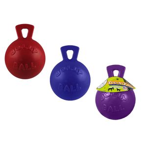 Jolly Ball Tug-N-Toss Dog Toy 8"