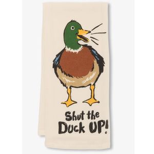 Hatley Shut The Duck Up Tea Towel