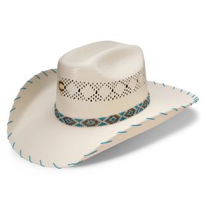 Charlie 1 Horse Kids' Apache Jr Western Straw Hat - Natural