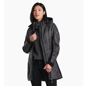 Kuhl Women's Dani Sherpa Trench - Raven