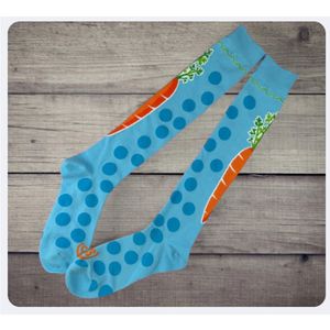 CurlySox Fresh Carrot Tall Boot Socks
