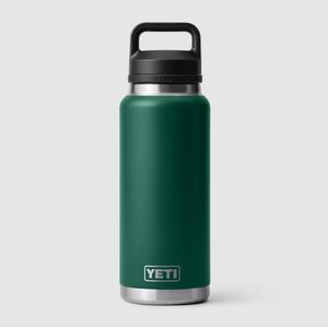 Yeti Rambler 1L(36oz) Water Bottle with Chug Cap - Black Forest Green