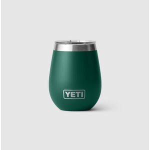 Yeti Rambler 10oz Wine Tumbler with MagSlider Lid - Black Forest Green