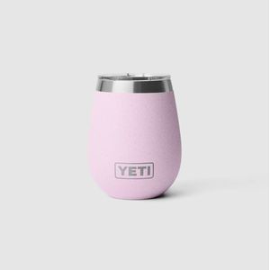 Yeti Rambler 10oz Wine Tumbler with MagSlider Lid - Cherry Blossom