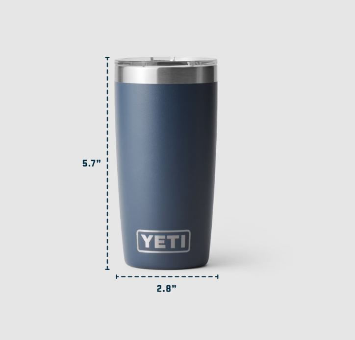 RAMBLER 10OZ TUMBLER Dimensions