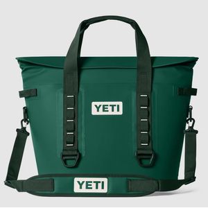 Yeti Hopper M30 Soft Cooler - Black Forest Green