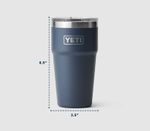 RAMBLER 20OZ STACK CUP Dimenstions
