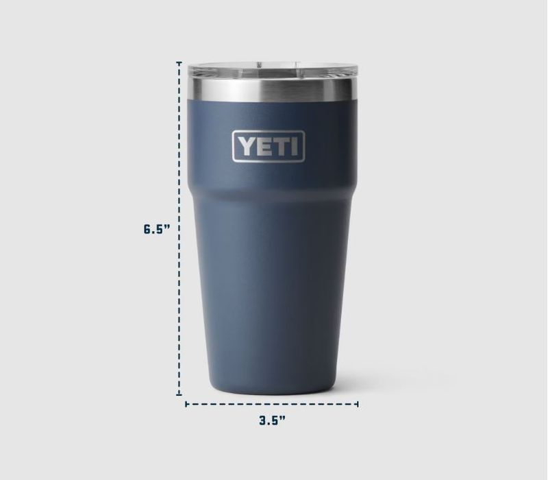 RAMBLER 20OZ STACK CUP Dimenstions