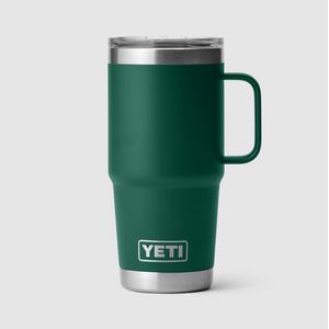 Yeti Rambler 20oz (591 ML) Travel Mug with Stronghold Lid - Black Forest Green