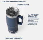 RAMBLER 20OZ TRAVEL MUG Description