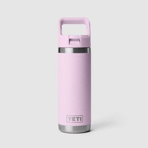 Yeti Rambler 532ml(18oz) 532 ML Water Bottle with Colour-Match Straw Lid - Cherry Blossom