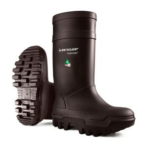 Dunlop Purofort Thermo+ Full Safety 15'' Insulated PU Work Boots - Black