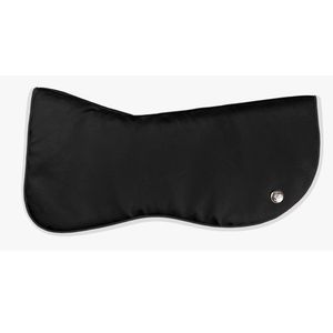 Ogilvy Dressage Half Pad - Black/Dark Grey/White