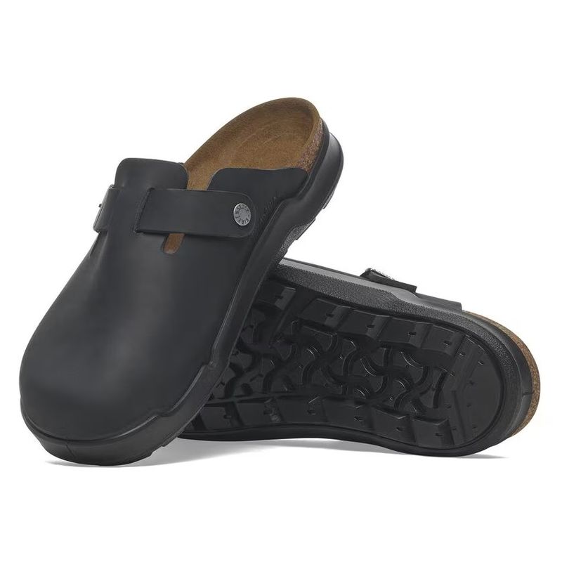Unisex, Boston Rugged Lthr-black, Birkenstock 1029568