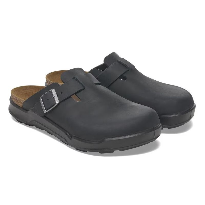 Unisex, Boston Rugged Lthr-black, Birkenstock 1029568