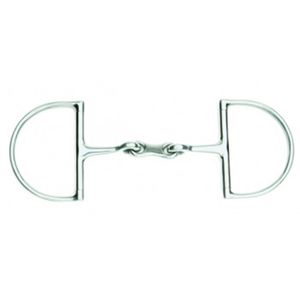 Cavalier French Mouth Hunter D-Ring Snaffl e Bit