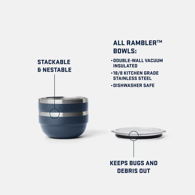 Yeti Rambler Bowls Info