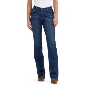 Wrangler Women's Ultimate Willow Mid-Rise Bootcut Riding Jean - Andrea