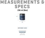 Yeti-8oz-Food-Jar-Dimen.